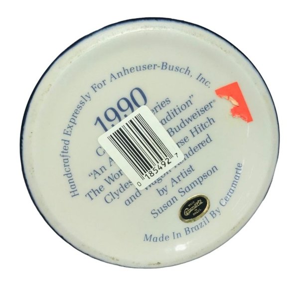 Budweiser Collectible Beer Stein Set (An American Tradition, A Perfect Christmas - Picture 7 of 16